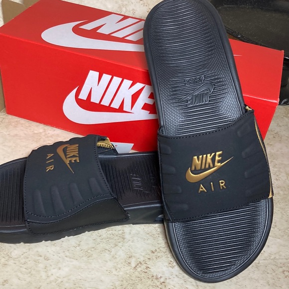Nike | Shoes | Nwt Nike Air Max Camden Sides In Black And Gold Womens Will  Fit A Mens 8 | Poshmark